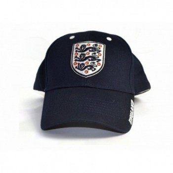England Official Soccer Deluxe Baseball Cap - Navy - C4183K90TYL