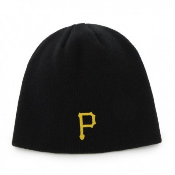 47 Brand Cuffless Beanie Hat - MLB Knit Skull Toque Cap - Pittsburgh Pirates - C811YH4TKO9