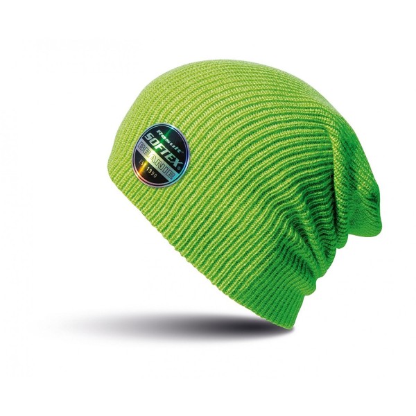 Result Winter Essentials Core Softex Beanie Hat - Lime - CV12MAO5JUP