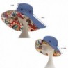 WindFeel Women Multicolor Flowers Pattern in Women's Sun Hats