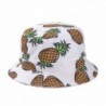 Dealzip Inc Headwear Pineapple Hat White - White - CZ11YUODEWP