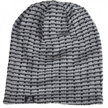 Stripe Slouchy Beanie Winter B5011