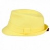 Womens Colorful Cotton Trilby Fedora in Women's Fedoras