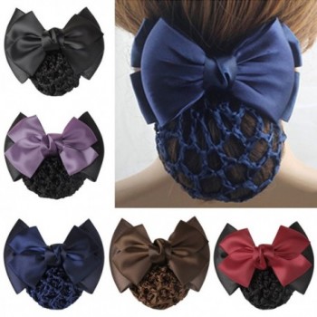 Shuohu Women Barrette Bowknot Hairnet