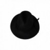 YueLian Women Fedora Panama Black in Women's Fedoras