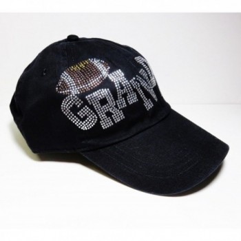 Rhinestone Football Grandma Baseball Headwear