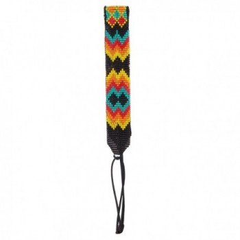 Zig Zag Beaded Elastic Headband