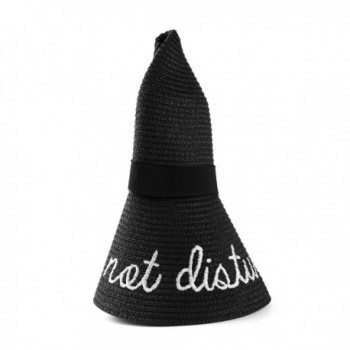 Aerusi Womens Disturb Straw Floppy in Women's Sun Hats