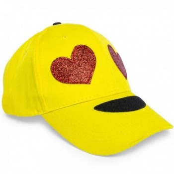 Emoji Baseball Cap - Heart Eyes - C91833MW2A6