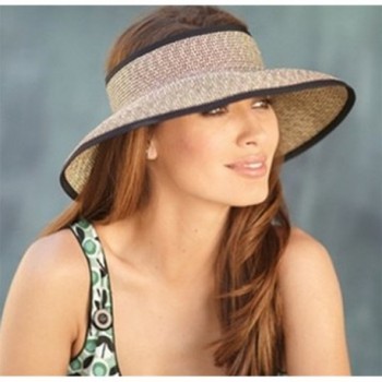 San Diego Hat Roll up Visor in Women's Sun Hats