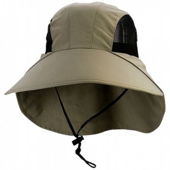 Juniper Large Bill Flap Cap with Mesh Sides - Olive - C611LV4H6PN