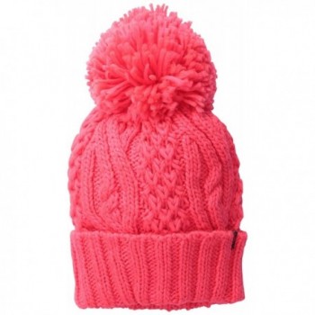 Fox Junior's Legendary Pom Beanie - Acid Red - CZ1220OJPYH