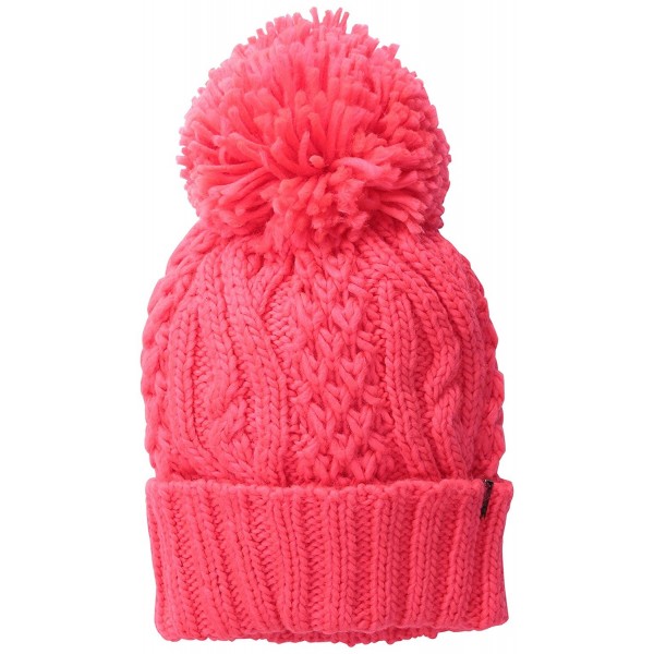 Fox Junior's Legendary Pom Beanie - Acid Red - CZ1220OJPYH