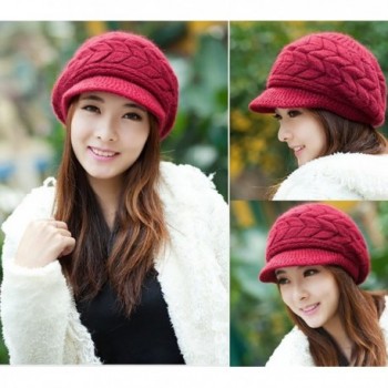 Glamorstar Winter Stretch Beanie Visor