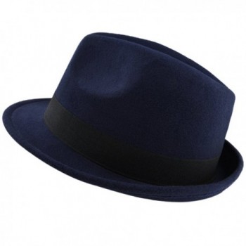 Samtree Fedora Winter Roll up Trilby in Men's Skullies & Beanies