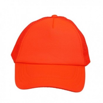 JTC Mesh Race Running/Outdoor Sports Hat Caps 6 Colors - Orange - CC11KS3W4U5