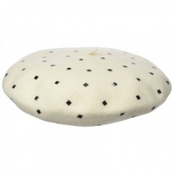 Vince Camuto Women's Studded Wool Beret - Ivory - CN12GGTC8EV