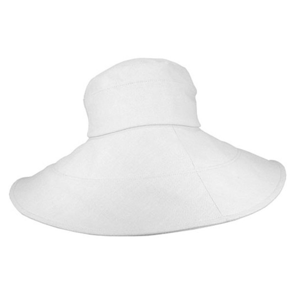 sur la tete Monaco Sunhat - White - CL1147VA2XT