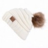 Connia TM Knitting Crochet Slouchy - White - CQ188RSUU8U