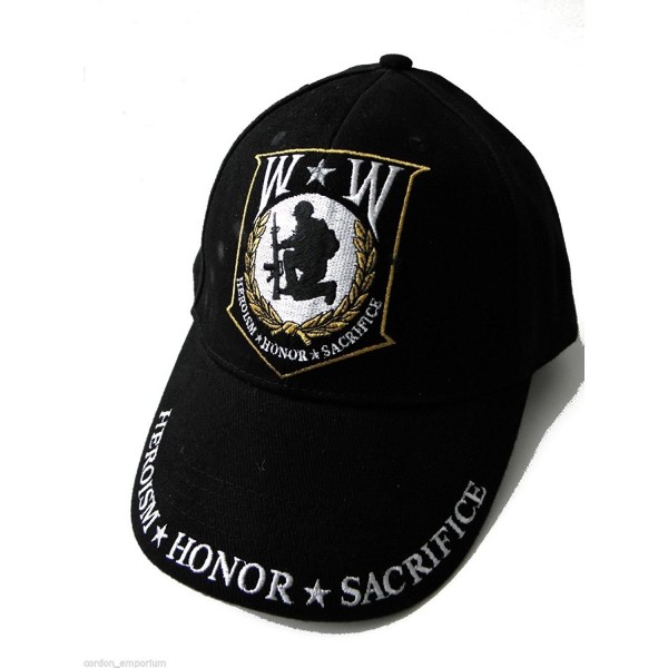 Wounded Warrior Embroidered Low Profile Cap - Ships within 24 Hours - CS11RMGU7GJ