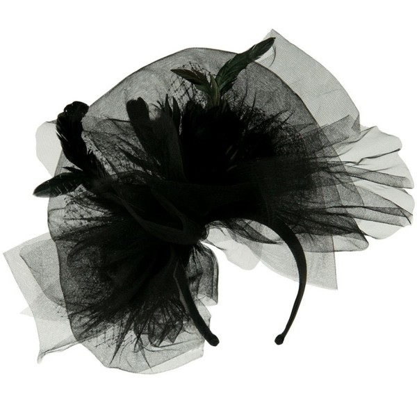 Tulle Couture Fascinator - Black W24S53F - CO110A3V7FP