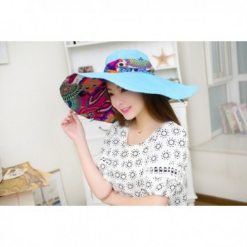 Packable Reversible Shapeable Floppy Protection in Women's Sun Hats