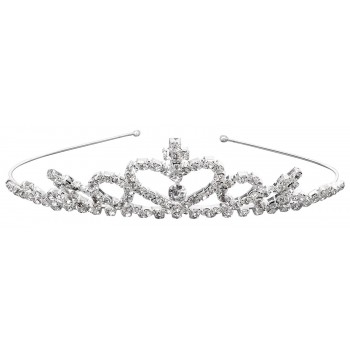 Simplicity Princess Rhinestone Accessories Silver