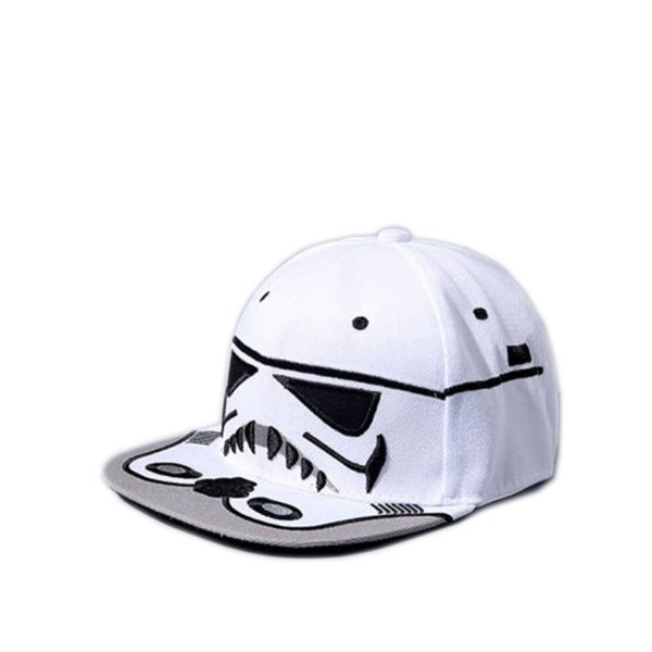 Star Wars Stormtrooper Snapback Adult Baseball Cap Hat - White - CW129BCIS8F