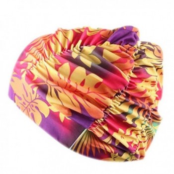 Witspace Unisex Swimming Hat Men Women Bathing Cap Long Hair Girls Stretchy Beanies - Multicolor G - CX189HYAQXK