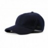 Filipacchi Vintage Style Wool Baseball Cap - Navy - CK17YHRO6E5