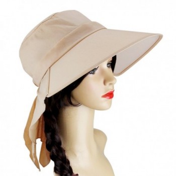 Womens Summer Cotton Anti UV Adjustable in Women's Sun Hats