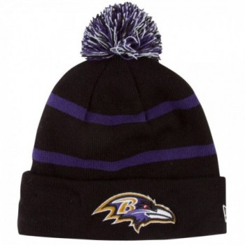 New Era Baltimore Ravens NFL 2013 On Field Sport Knit Hat Black - C211FT2I1SJ