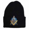 Buy Caps and Hats Masonic Winter Skull Cap Beanie Freemason Mens One Size Black - C811H9BHHXD