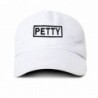 speloop Petty White Hat 100% Cotton Embroidery Adjustable Baseball Cap Hat - CT187R047WK