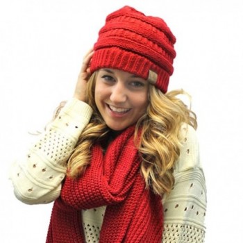 Luxury Divas Slouchy Oversize Beanie in Women's Skullies & Beanies