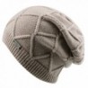 FURTALK Winter Knit Hats For Women- Cashmere and Merino Wool Slouchy Beanie Skull Hat Caps Designed - A-kakhi - CP1854899KS