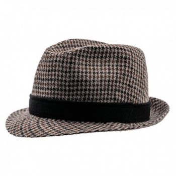 Sterkowski Woolen Trilby Vintage pepita