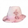Sequin Floral Fedora / Pink - CT113X3FG5R