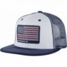 Evoshield Flag Patch Snapback Cap - White/Navy - CL12N779BGQ