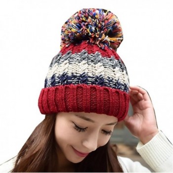 Color City Bohemian Crochet Handmade in Women's Skullies & Beanies