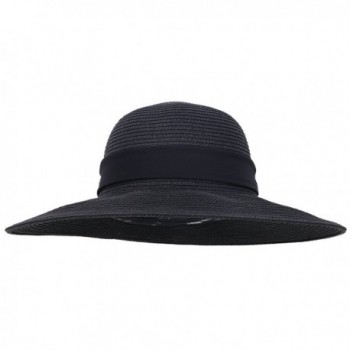 Simplicity Womens Summer Beach 280_Black in Women's Sun Hats