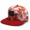 City Hunter Cf2121 Water Flower Snapback Hats - 2 Colors - Red - CD11YE8P1JV