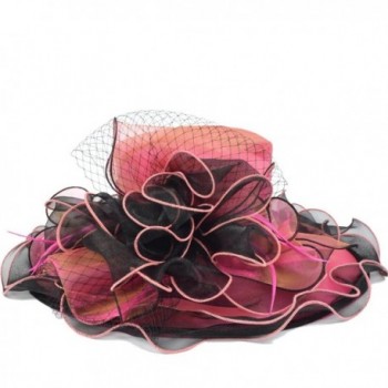 JESSE RENA Fascinator British Two Tone Hot in Women's Sun Hats