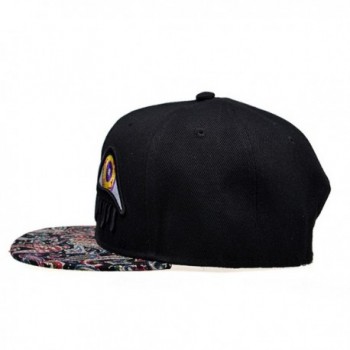 LOCOMO Embroidered Bleeding Snapback FFH159BLK