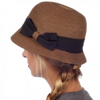 EH1641LC Womens Ribbon Accent Cloche