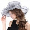 Janey Rubbins Kentucky Feathers Organza in Women's Sun Hats