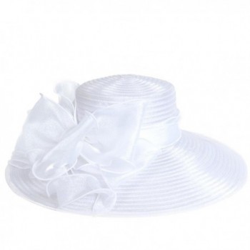 Lightweight Kentucky Church Wedding S062 White in Women's Sun Hats
