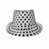 Peppy Polka Pattern Fedora HT0382