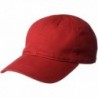 Lacoste Men's Classic Gabardine 3cm Croc Cap- Rk9811 - Ladybird - CC185XLQHSM