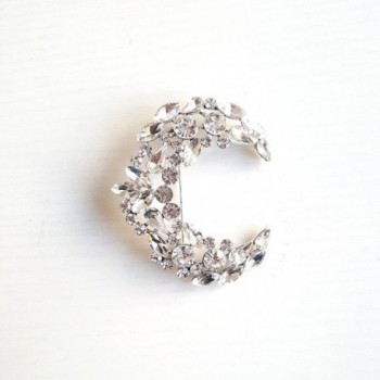 Vintage Brooch Wedding Crystal Pin Badge for Women Girls Clothing Bag ...